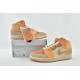 Air Jordan 1 Mid Apricot Orange Features DH4270 800 Womens And Mens Shoes